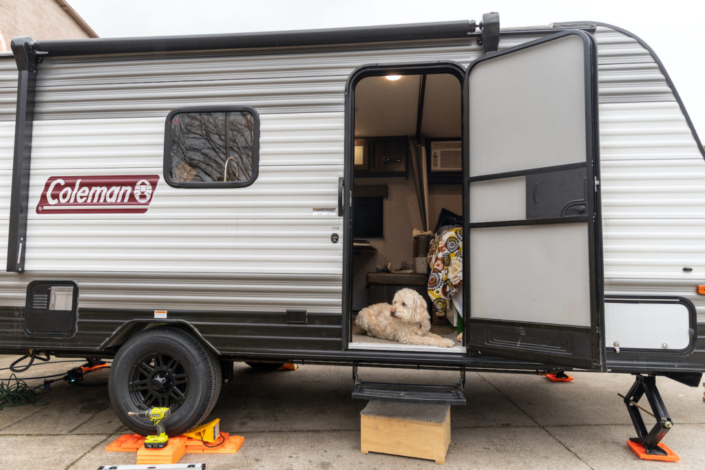 dog rv camping